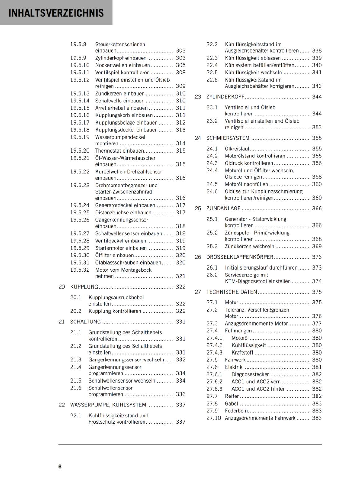 GERMAN LANGUAGE - KTM 2021 -890 ADVENTURE & L - REPARATURANLEITUNG