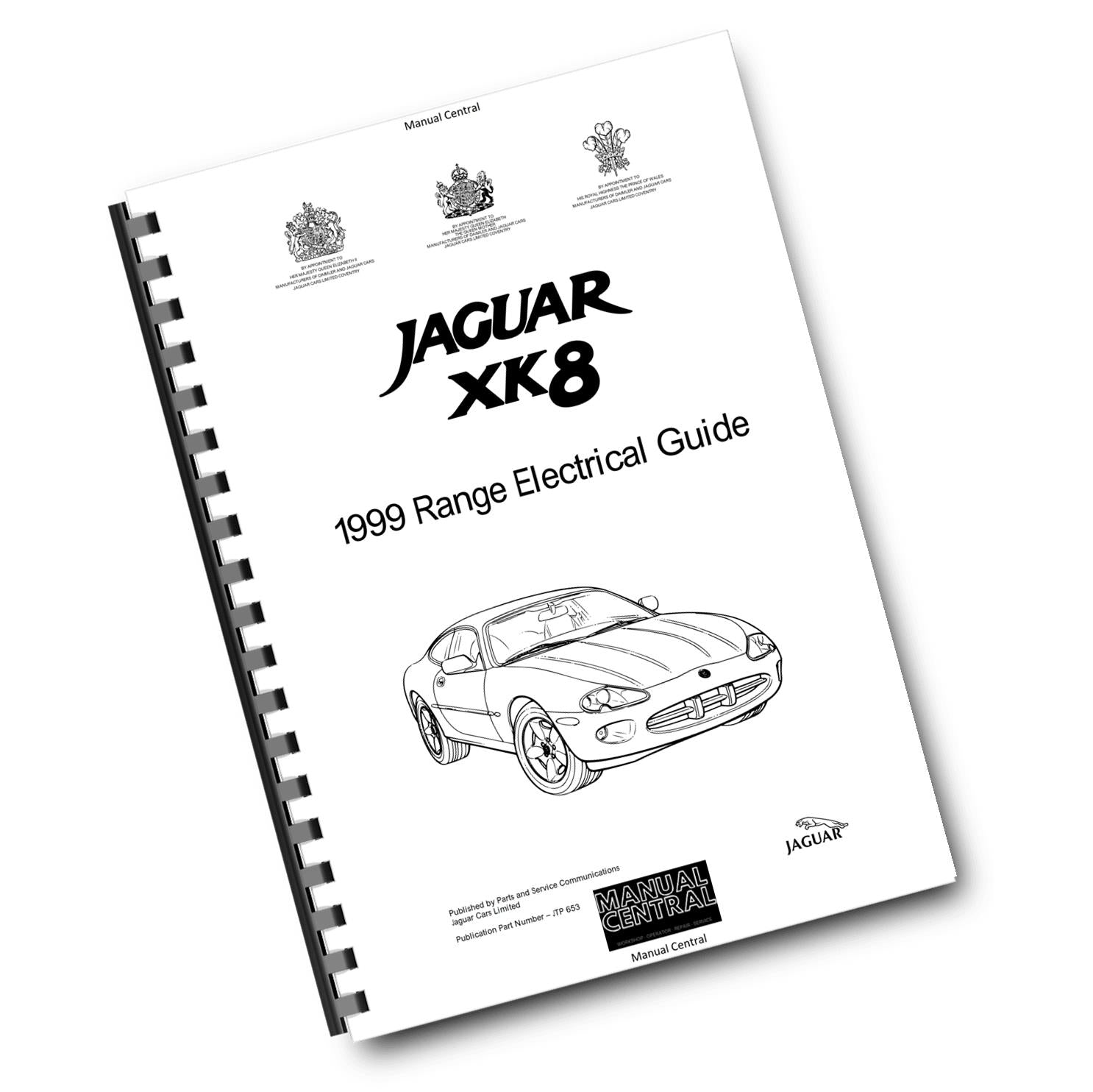 JAGUAR  XK8 RANGE - 1999 - ELECTRICAL GUIDE - WIRING CIRCUIT DIAGRAMS
