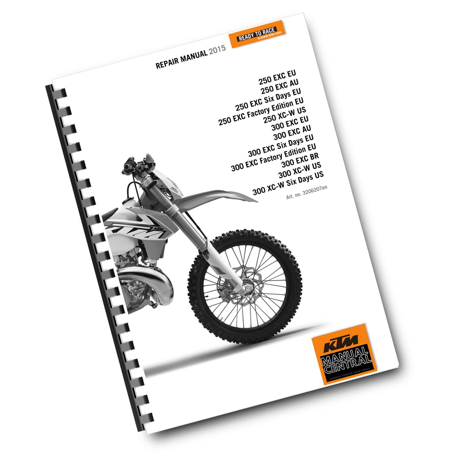 KTM 2015 - 250 300 EXC XC-W SIX DAYS FACTORY EDITION - WORKSHOP REPAIR SERVICE