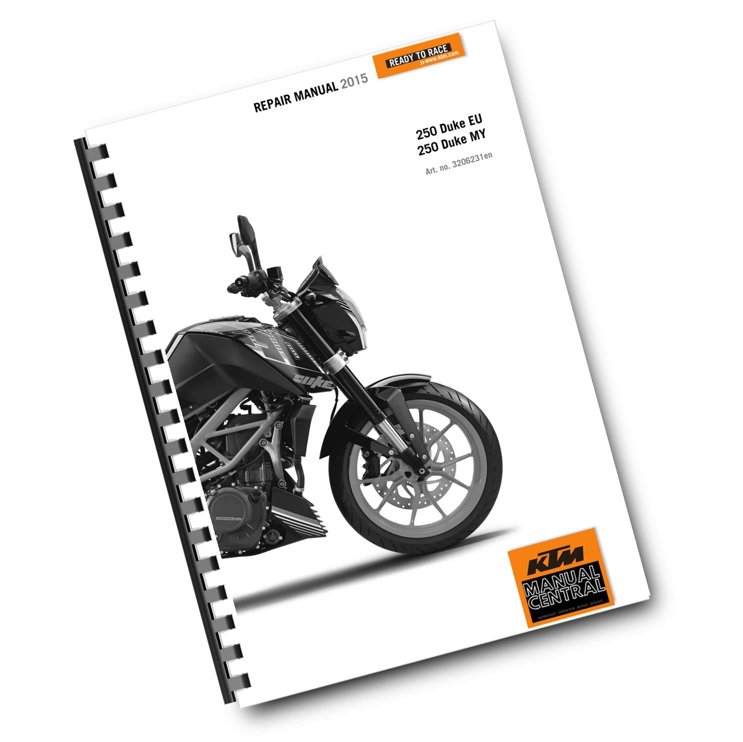 KTM 2015 - 250 DUKE - WORKSHOP REPAIR SERVICE MANUAL