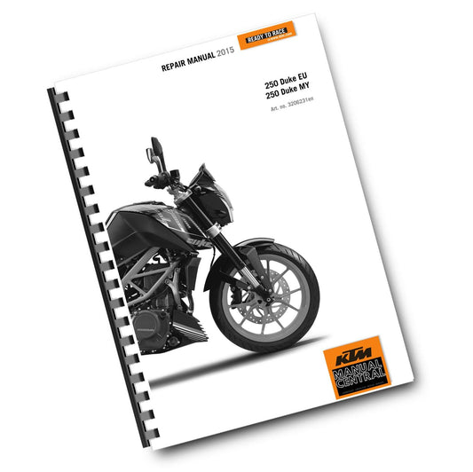 KTM 2015 - 250 DUKE - WORKSHOP REPAIR SERVICE MANUAL