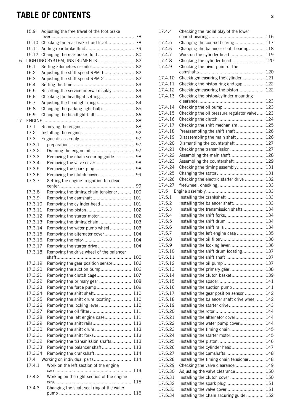 KTM 2015 - 250 DUKE - WORKSHOP REPAIR SERVICE MANUAL