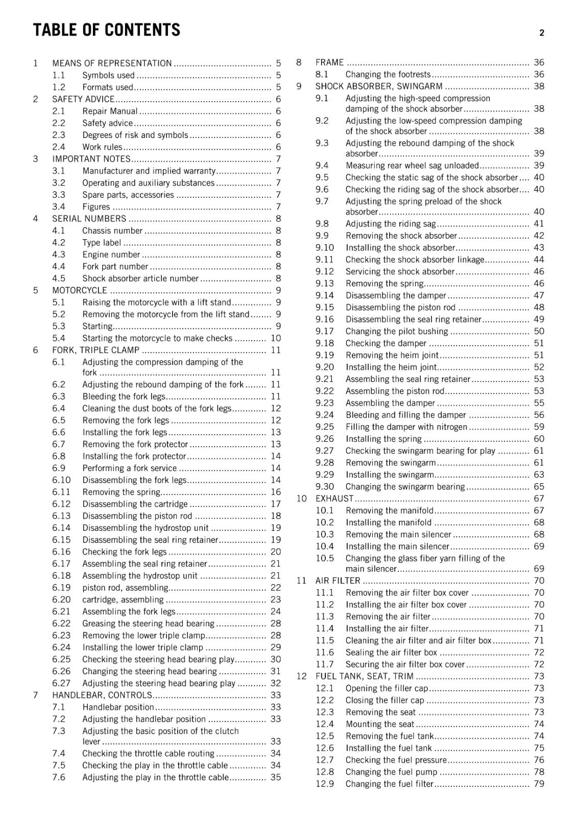 KTM 2015 - 250 SX-F FACTORY EDITION - WORKSHOP REPAIR SERVICE MANUAL