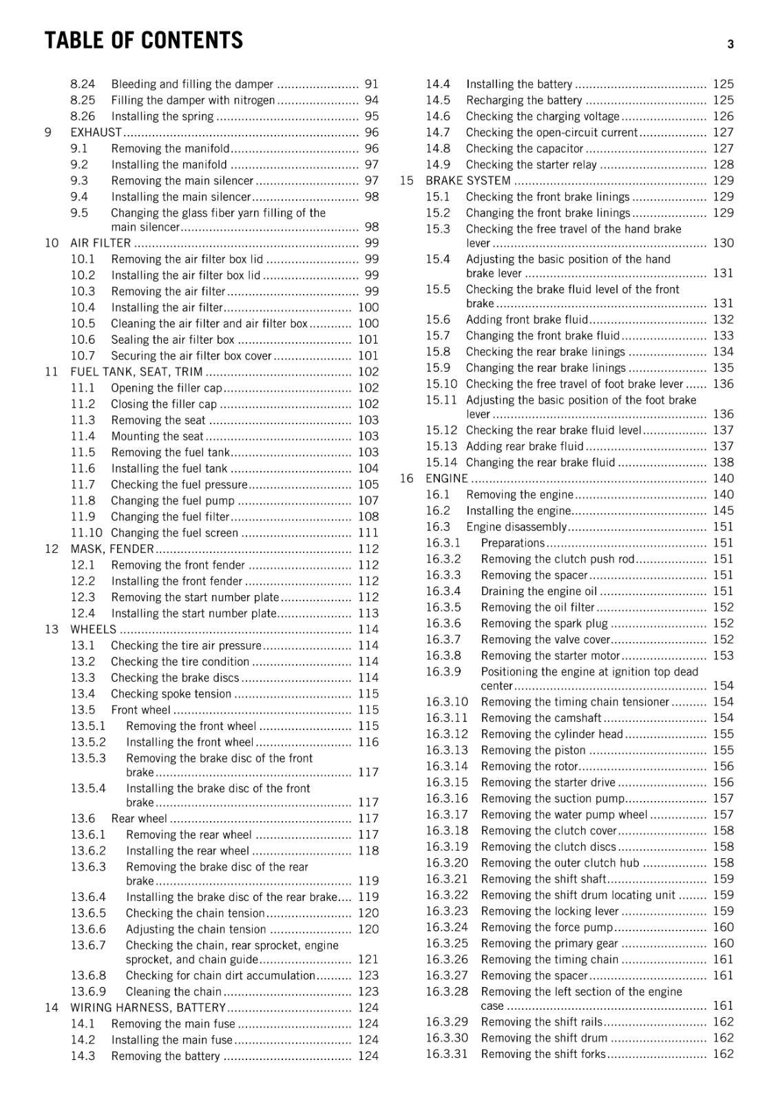 KTM 2015 - 350 SX-F XC-F - WORKSHOP REPAIR SERVICE