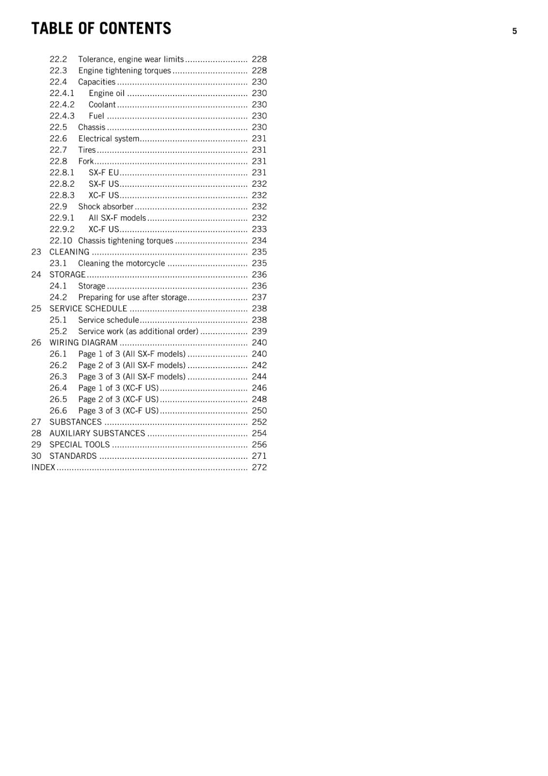 KTM 2015 - 350 SX-F XC-F - WORKSHOP REPAIR SERVICE