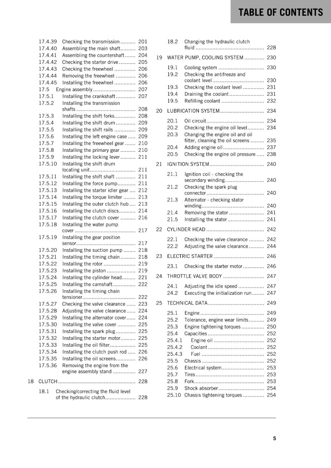 KTM 2015 - 450 SX-F FACTORY EDITION - WORKSHOP REPAIR SERVICE MANUAL