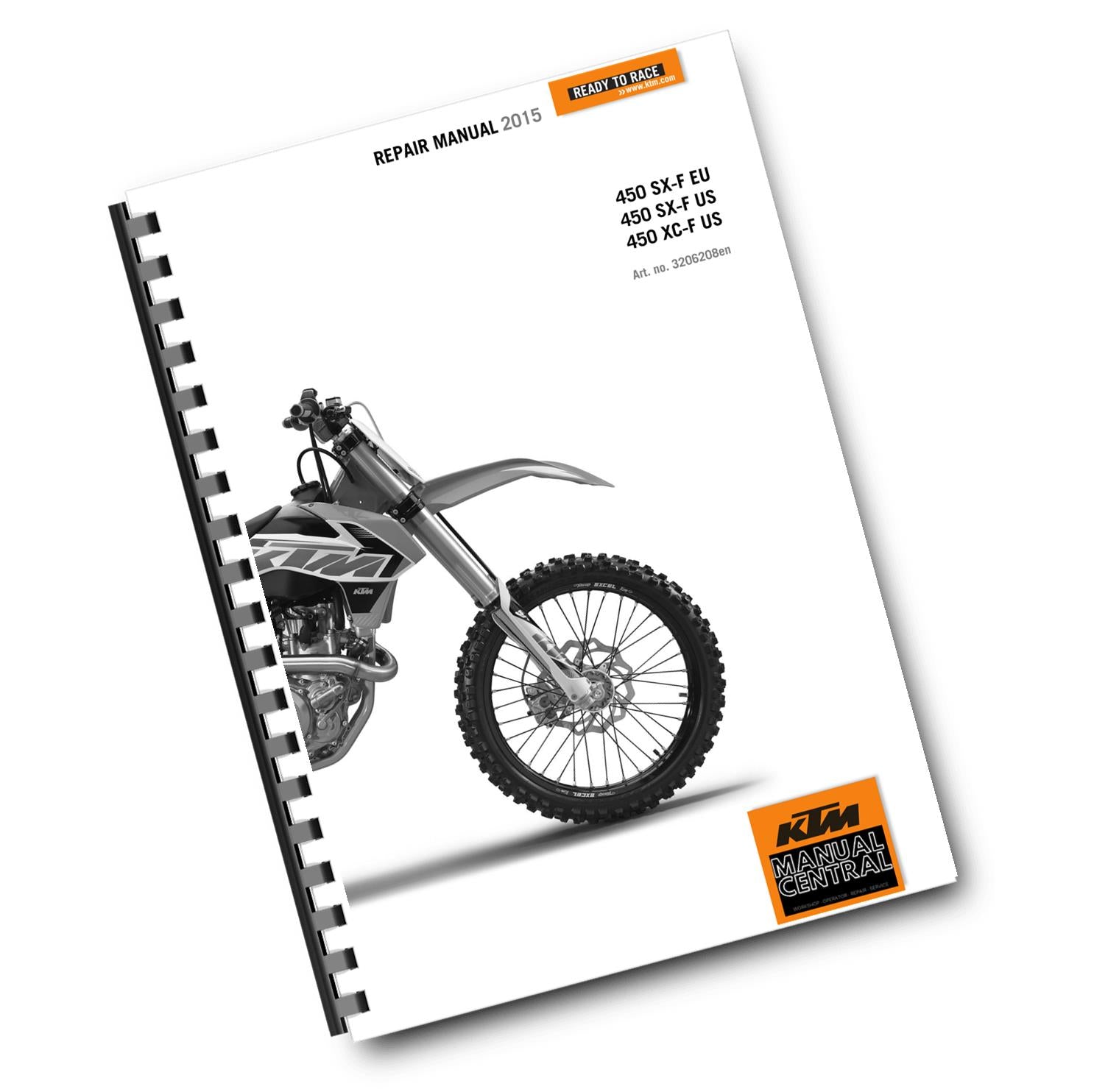 KTM 2015 - 450 SX-F XC-F - WORKSHOP REPAIR SERVICE MANUAL