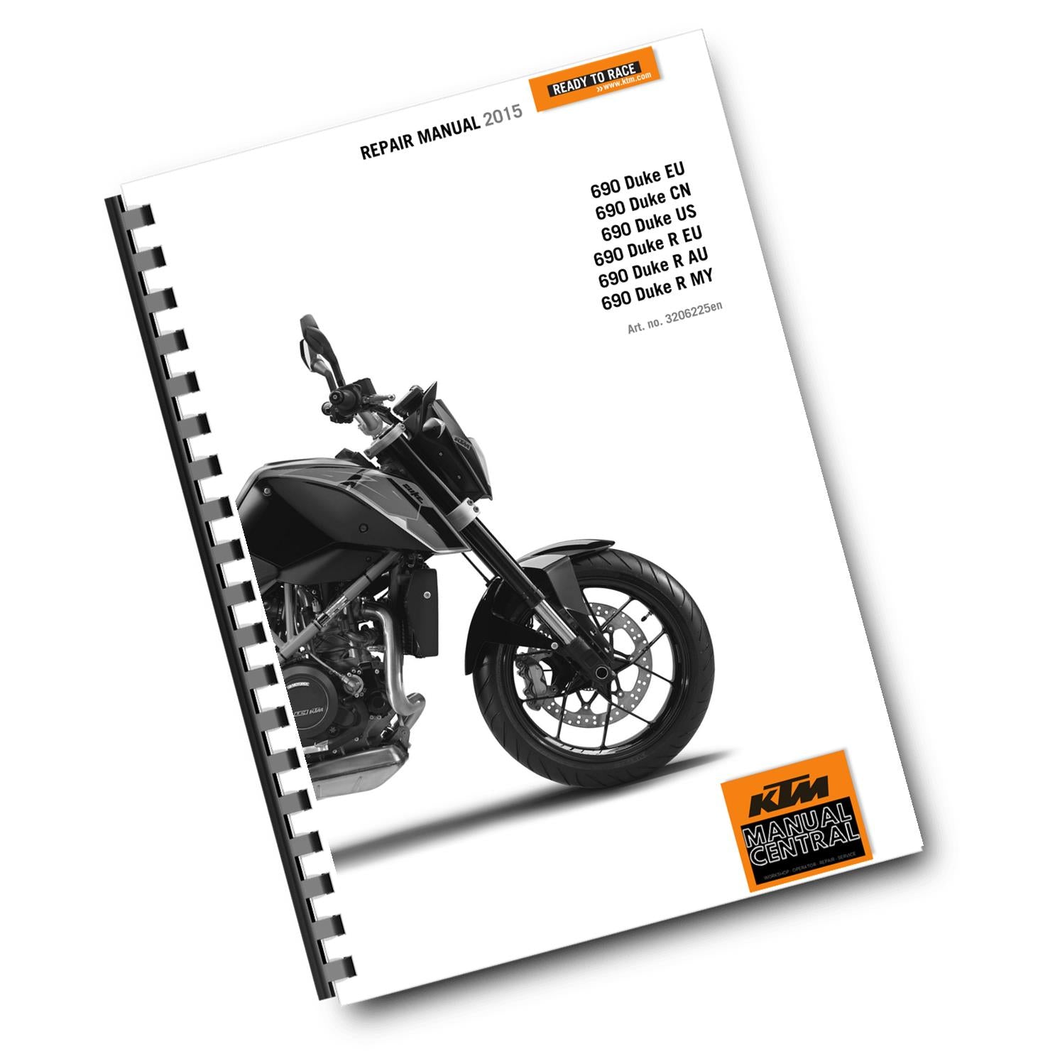 KTM 2015 - 690 DUKE R  - WORKSHOP REPAIR SERVICE MANUAL