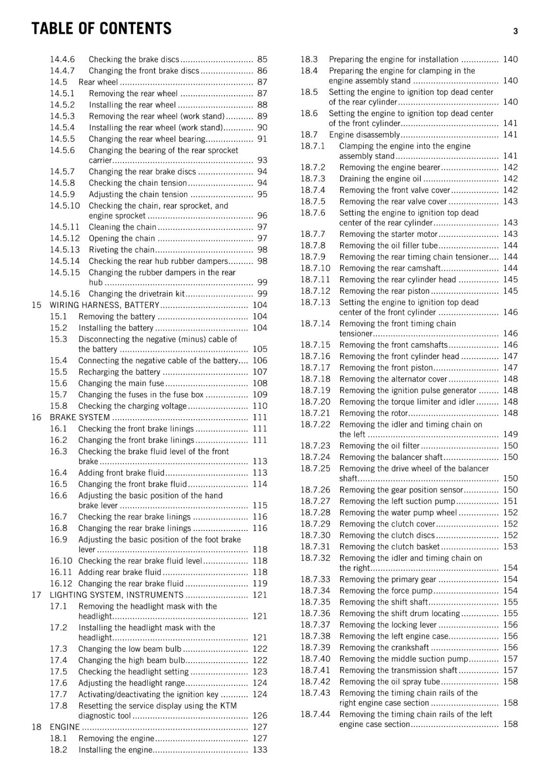 KTM 2015 - 1050 ADVENTURE  - WORKSHOP REPAIR SERVICE MANUAL