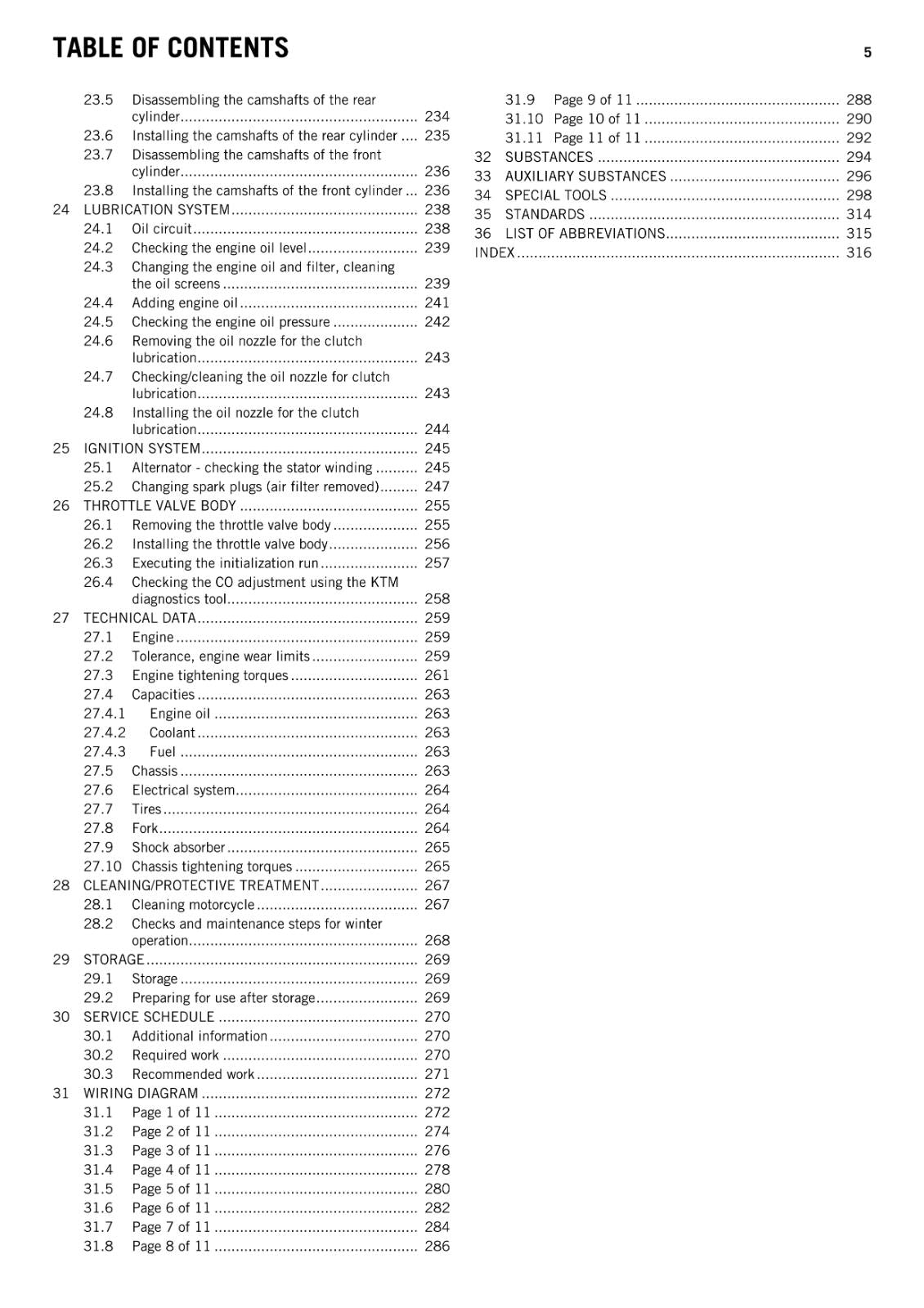KTM 2015 - 1050 ADVENTURE  - WORKSHOP REPAIR SERVICE MANUAL