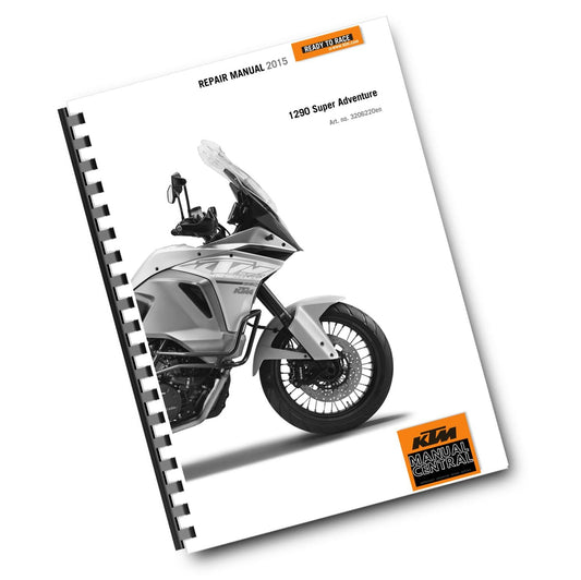 KTM 2015 - 1290 SUPER ADVENTURE - WORKSHOP REPAIR SERVICE MANUAL