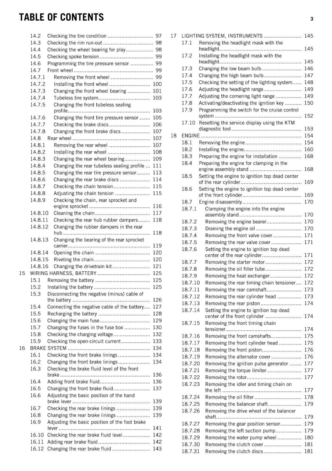 KTM 2015 - 1290 SUPER ADVENTURE - WORKSHOP REPAIR SERVICE MANUAL