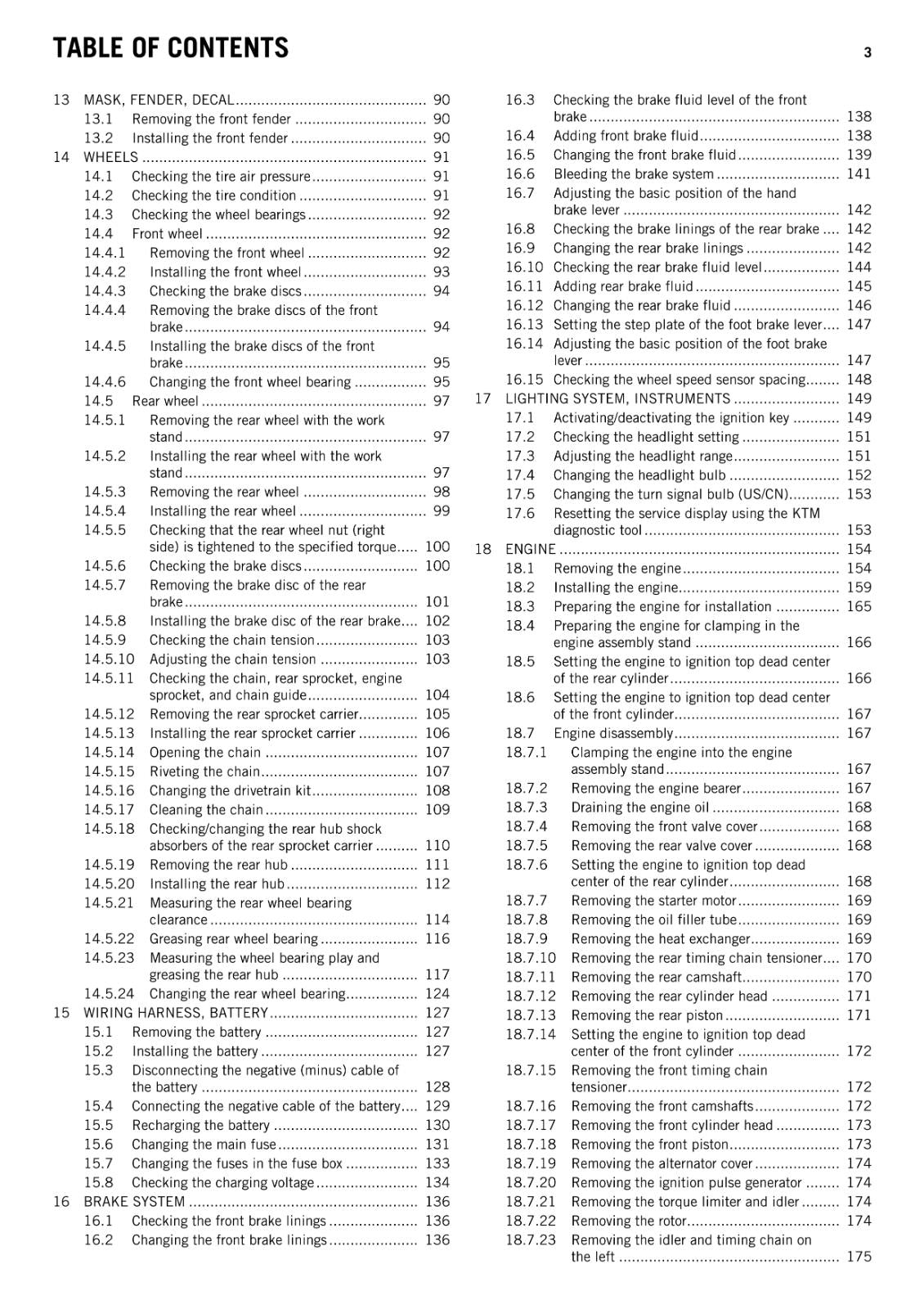 KTM 2015 - 1290 SUPER DUKE R - WORKSHOP REPAIR SERVICE MANUAL