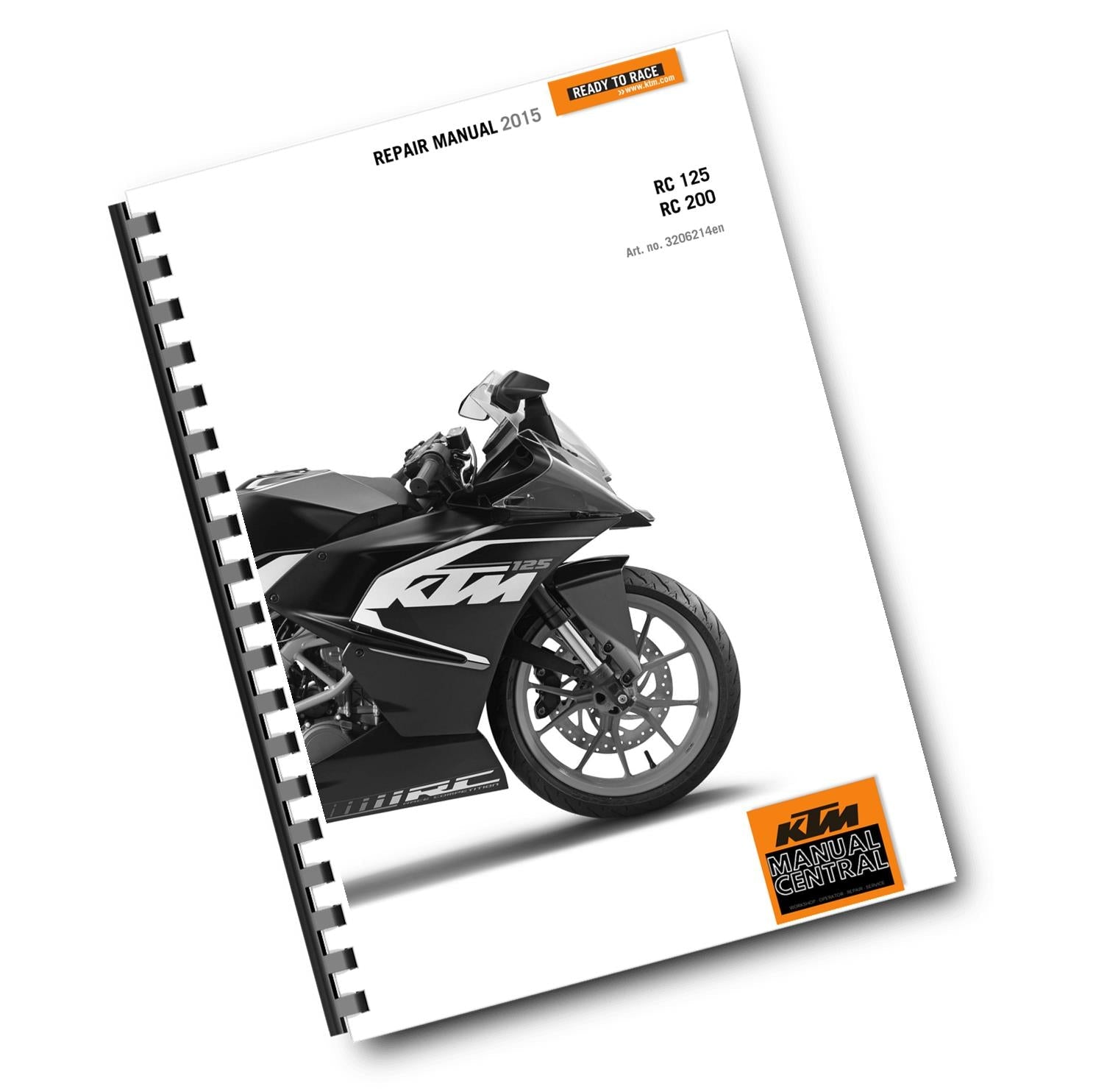 KTM 2015 - RC 125 200 - WORKSHOP REPAIR SERVICE MANUAL