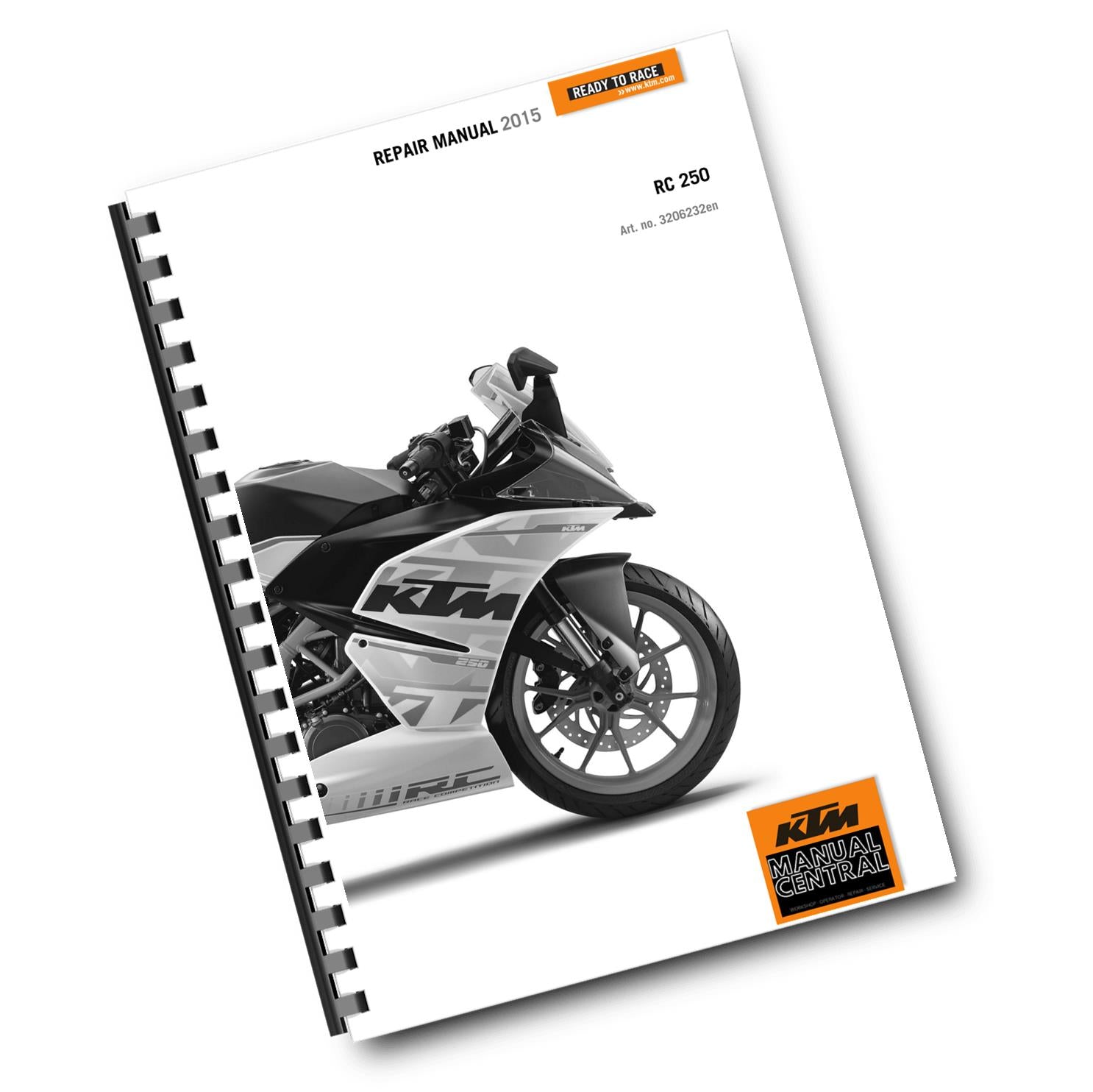 KTM 2015 - RC 250 - WORKSHOP REPAIR SERVICE MANUAL