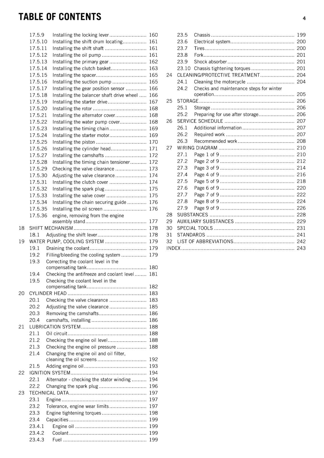 KTM 2015 - RC 250 - WORKSHOP REPAIR SERVICE MANUAL