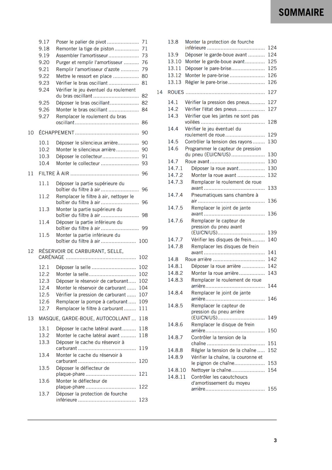 FRENCH LANGUAGE - KTM 2018 - 1290 SUPER ADVENTURE R - MANUEL DE REPARATION