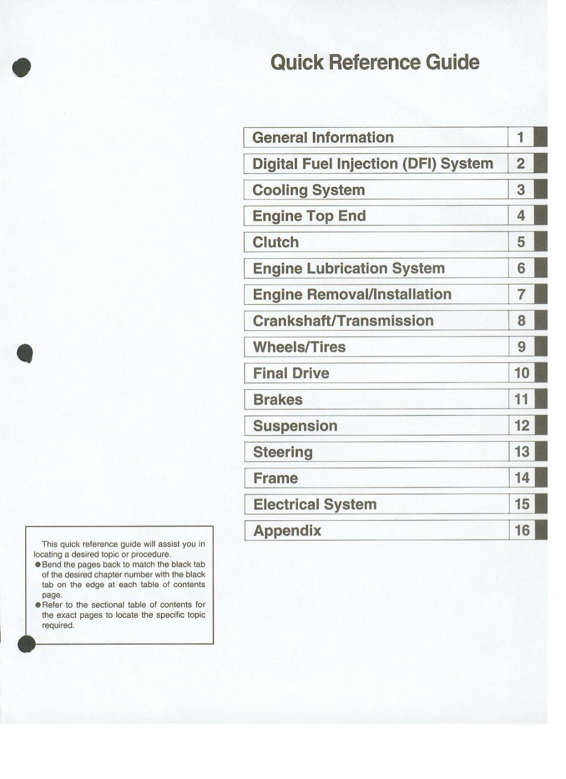 KAWASAKI 2000 - NINJA ZX-12R ZX1200-A1 - WORKSHOP SERVICE REPAIR MANUAL