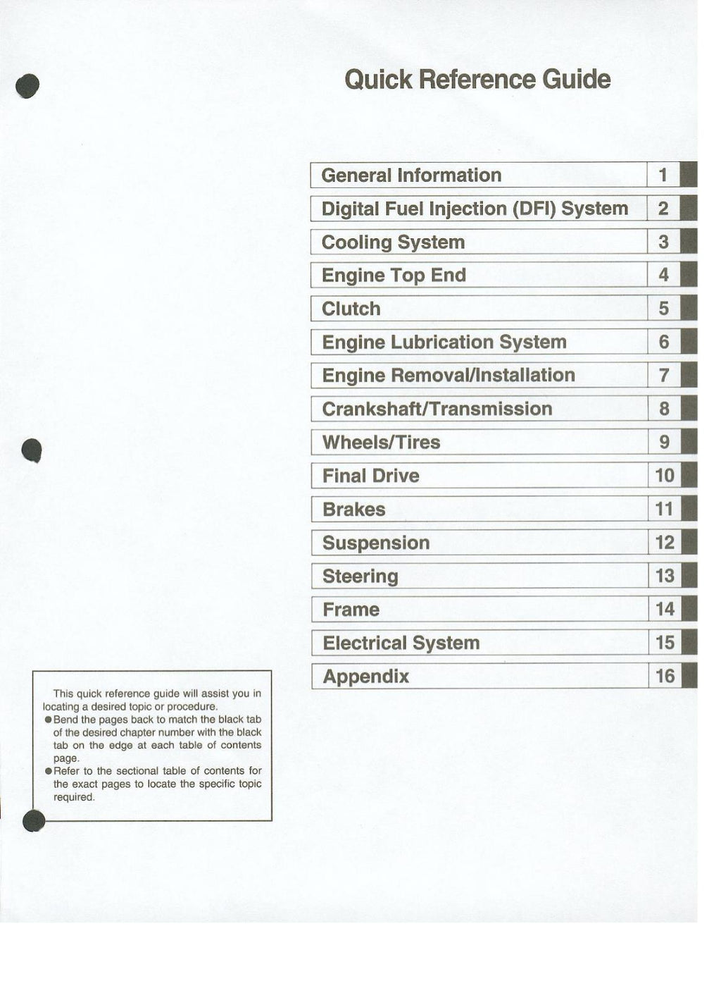 KAWASAKI 2000 - NINJA ZX-12R ZX1200-A1 - WORKSHOP SERVICE REPAIR MANUA ...