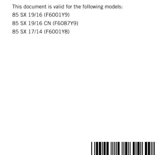 KTM 2025 - 85 SX 19/16 17/14 - OWNERS MANUAL USER GUIDE
