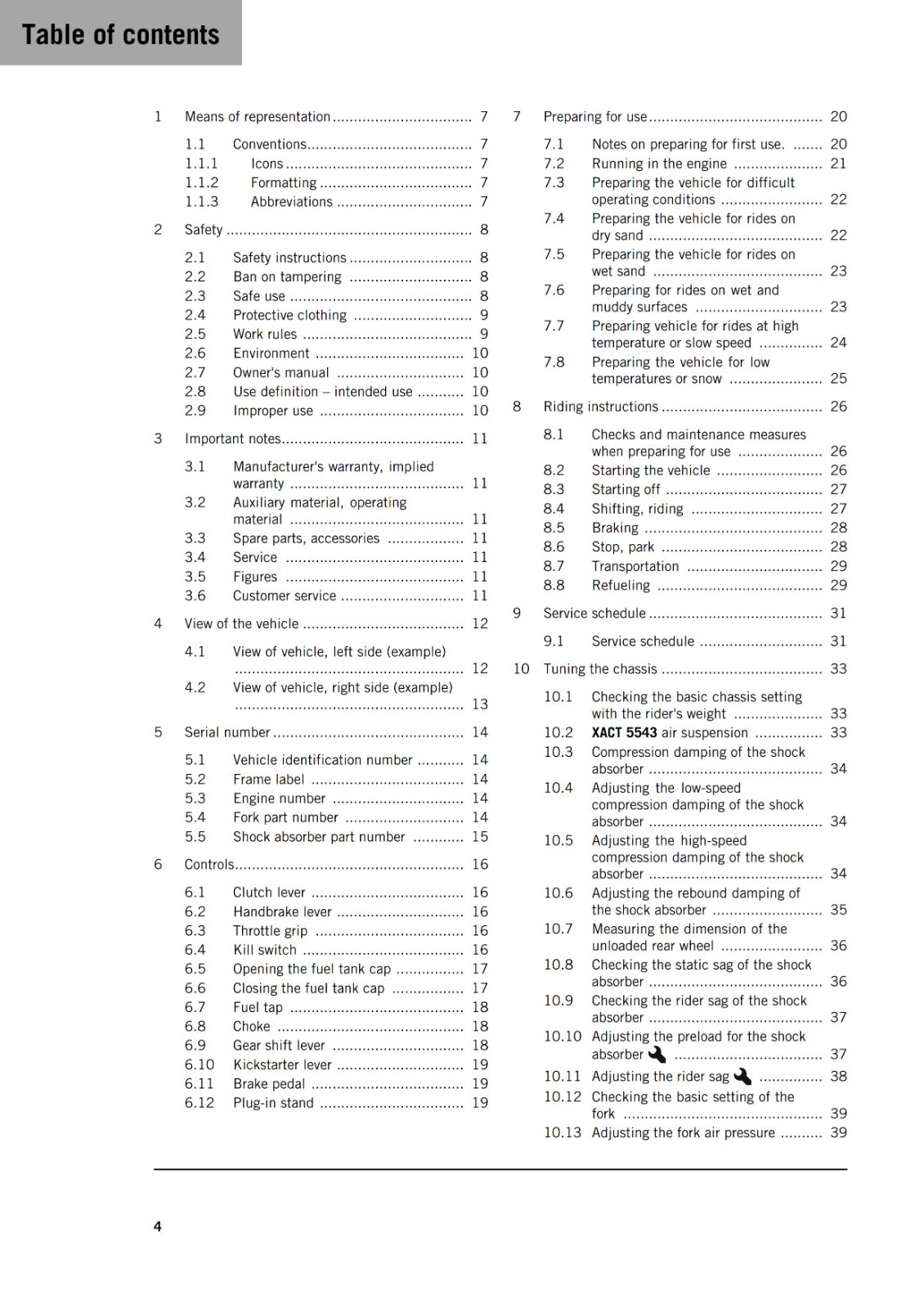 KTM 2025 - 85 SX 19/16 17/14 - OWNERS MANUAL USER GUIDE