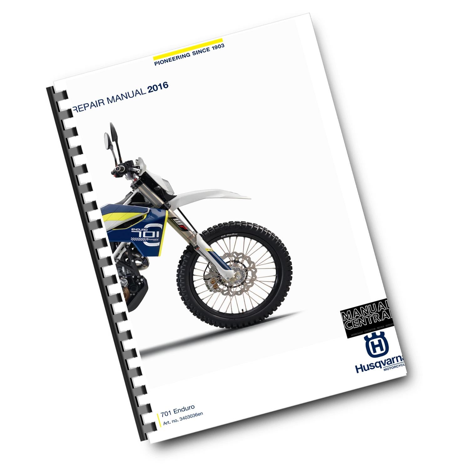HUSQVARNA 2016 - 701 ENDURO - REPAIR WORKSHOP SERVICE MANUAL