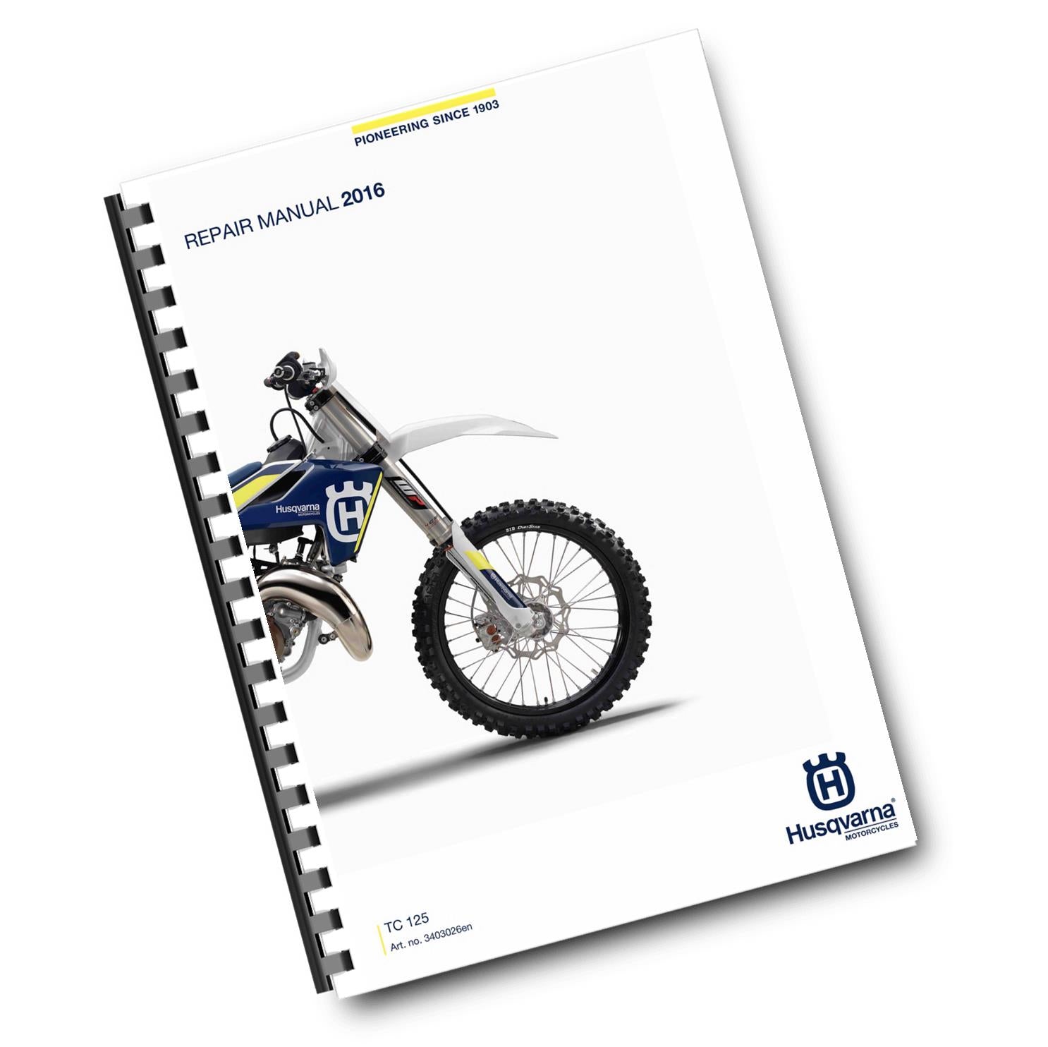 HUSQVARNA 2016 - TC 125 - REPAIR WORKSHOP SERVICE MANUAL