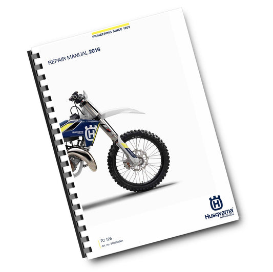 HUSQVARNA 2016 - TC 125 - REPAIR WORKSHOP SERVICE MANUAL