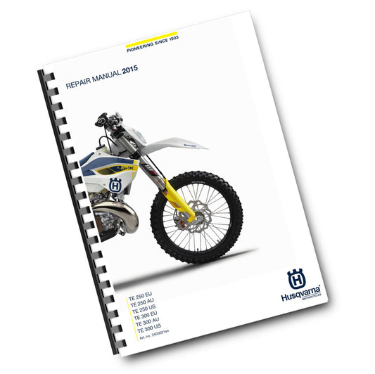 HUSQVARNA 2015 -  TE 250 300 - WORKSHOP SERVICE REPAIR MANUAL