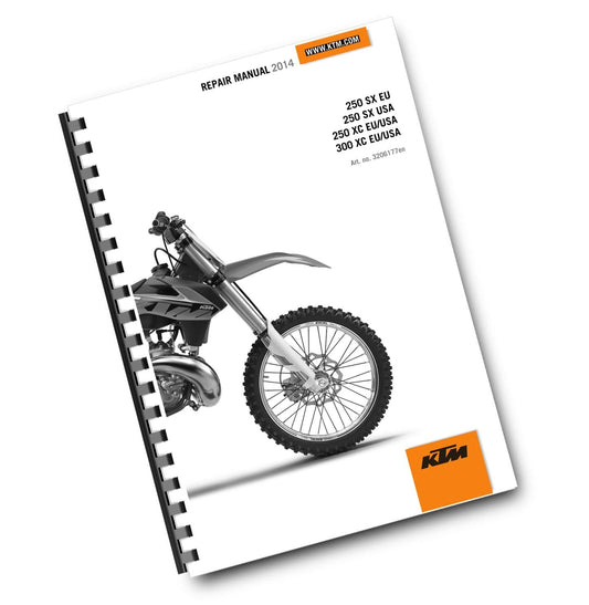 KTM 2014 - 250 300 SX XC  - WORKSHOP REPAIR SERVICE MANUAL
