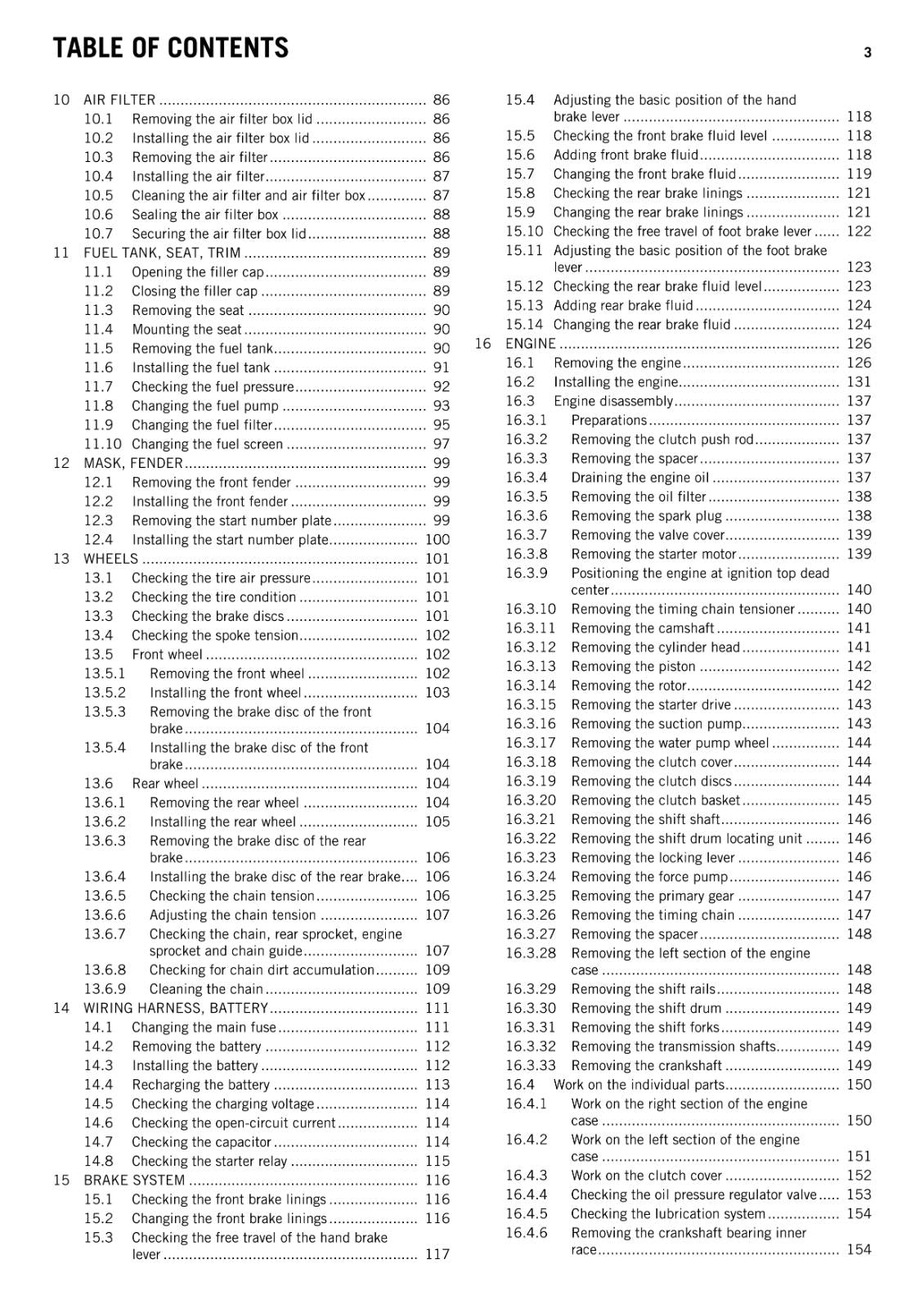 KTM 2014 - 250 SX-F XC-F - WORKSHOP REPAIR SERVICE MANUAL