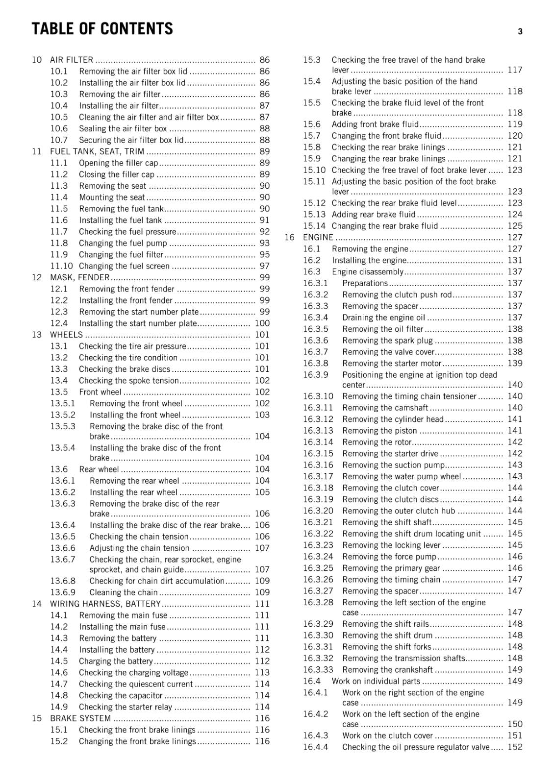 KTM 2014 - 350 SX-F XC-F - WORKSHOP REPAIR SERVICE MANUAL