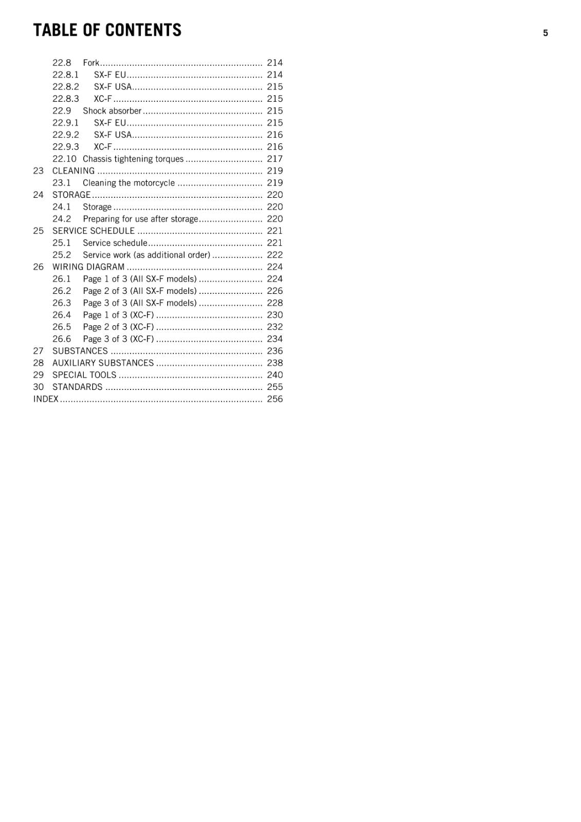 KTM 2014 - 350 SX-F XC-F - WORKSHOP REPAIR SERVICE MANUAL