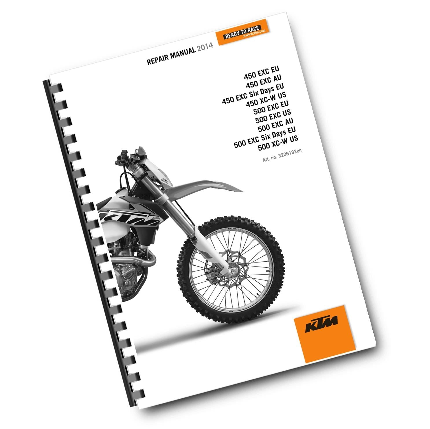 KTM 2014 - 450 500 EXC SIX DAYS XC-W - WORKSHOP REPAIR SERVICE MANUAL