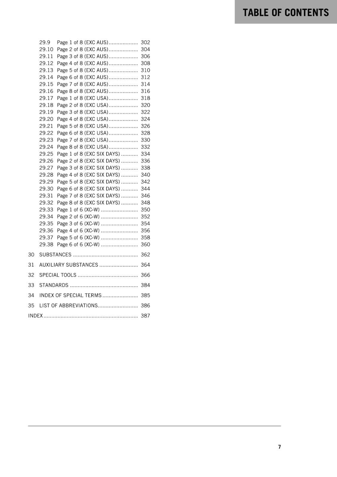 KTM 2014 - 450 500 EXC SIX DAYS XC-W - WORKSHOP REPAIR SERVICE MANUAL