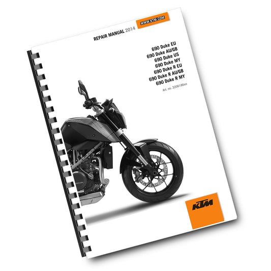 KTM 2014 - 690 DUKE R - WORKSHOP REPAIR SERVICE MANUAL