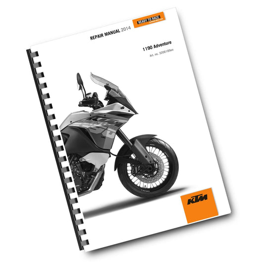 KTM 2014 - 1190 ADVENTURE - WORKSHOP REPAIR SERVICE MANUAL