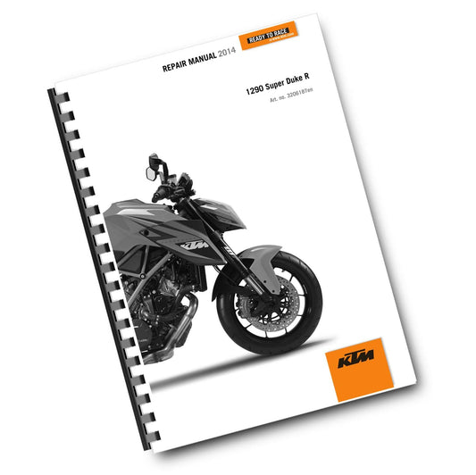 KTM 2014 - 1290 SUPER DUKE R - WORKSHOP REPAIR SERVICE MANUAL