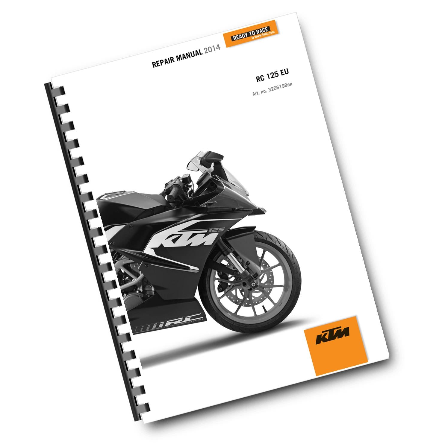 KTM 2014 - RC 125 - WORKSHOP REPAIR SERVICE MANUAL