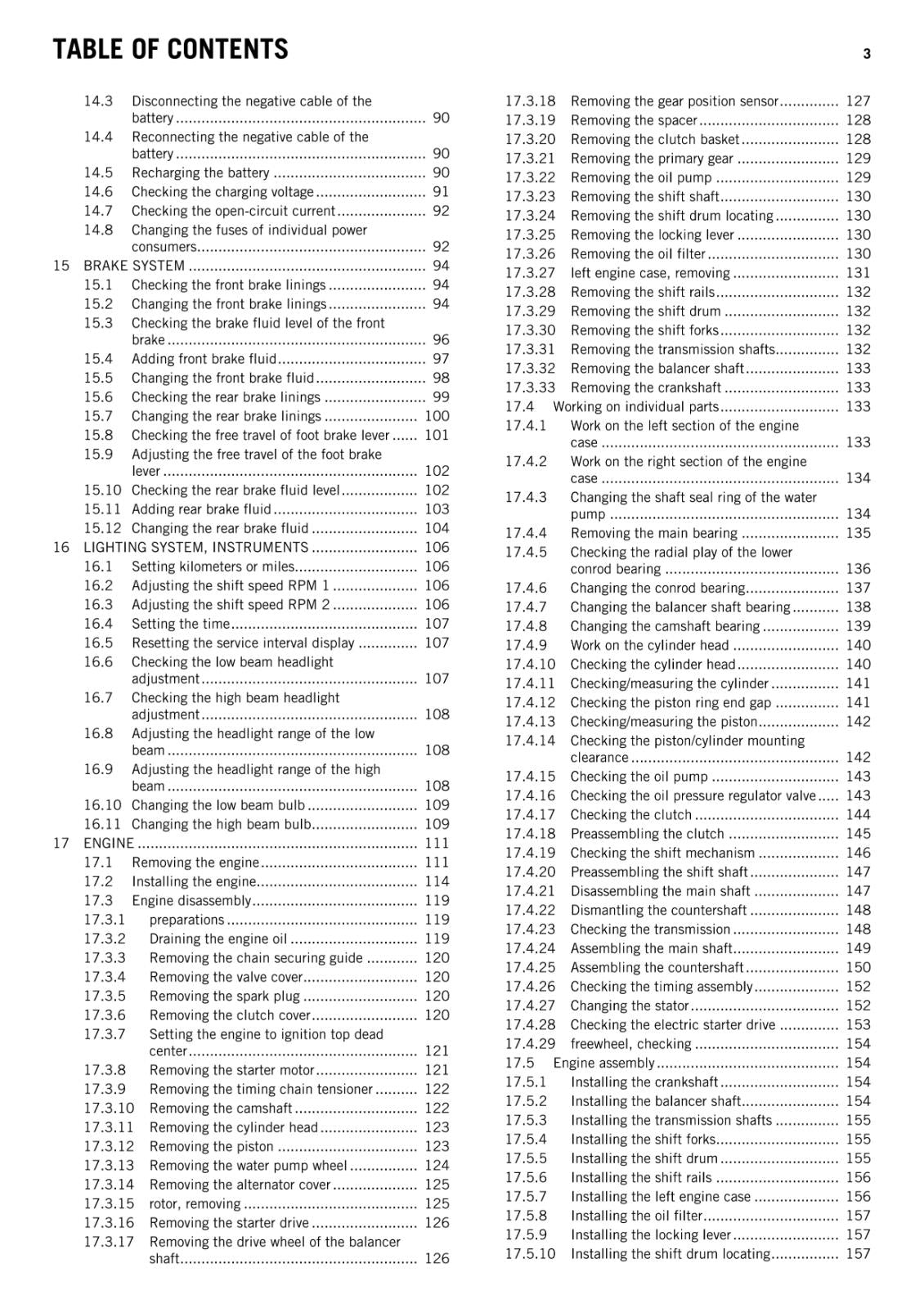 KTM 2014 - RC 125 - WORKSHOP REPAIR SERVICE MANUAL