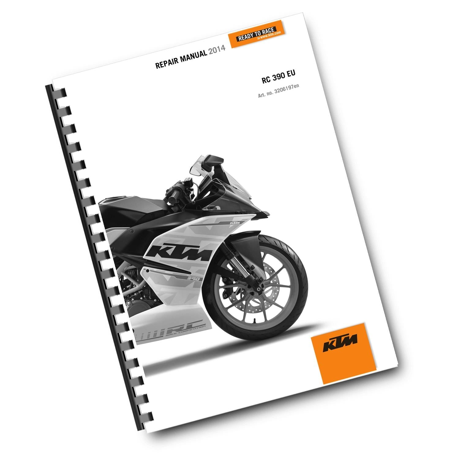 KTM 2014 - RC 390 - WORKSHOP REPAIR SERVICE MANUAL