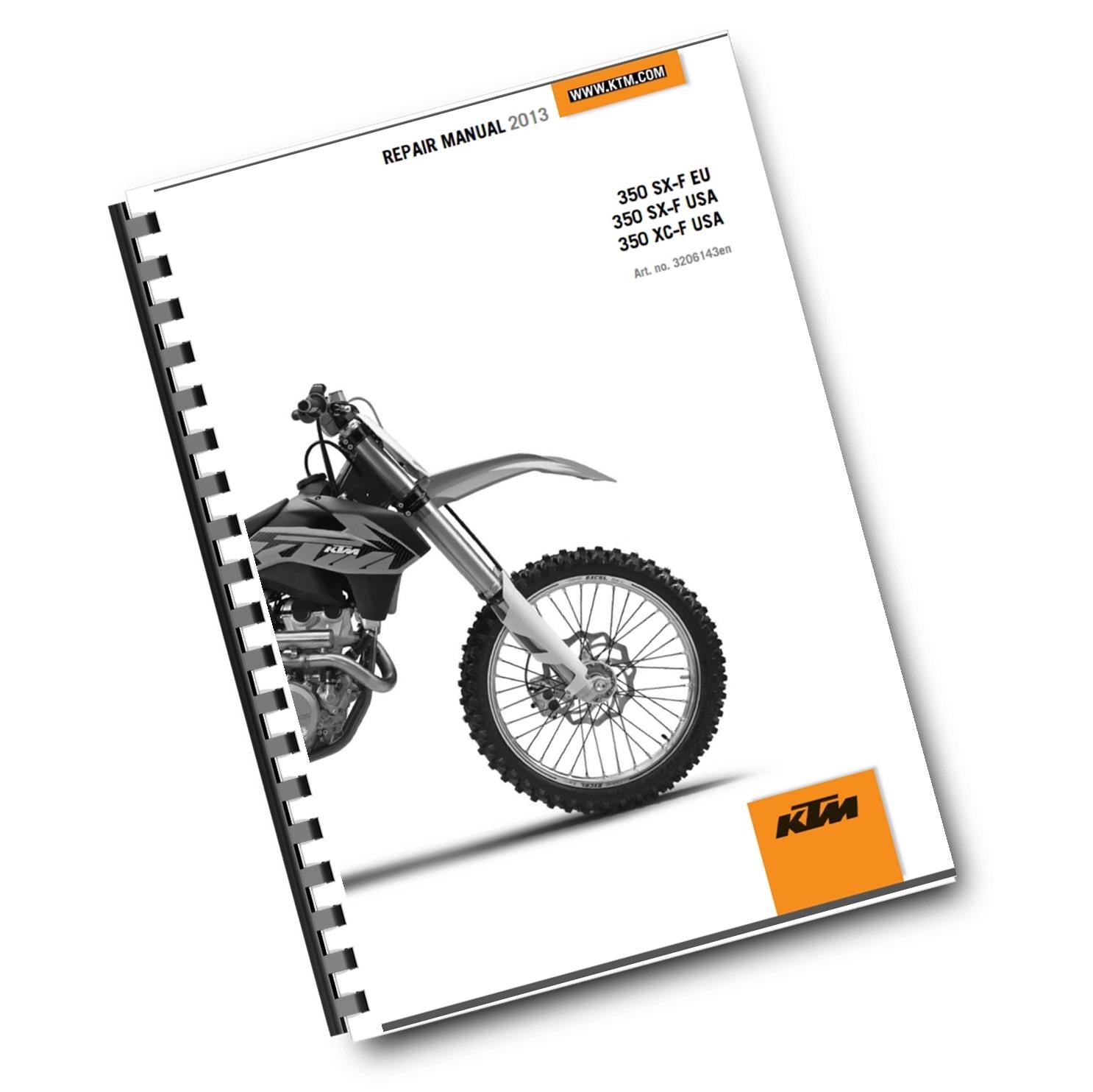 KTM 2013 - 350 SX-F XC-F - WORKSHOP REPAIR SERVICE MANUAL