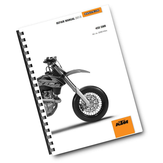 KTM 2013 - 450 SMR - WORKSHOP REPAIR SERVICE MANUAL