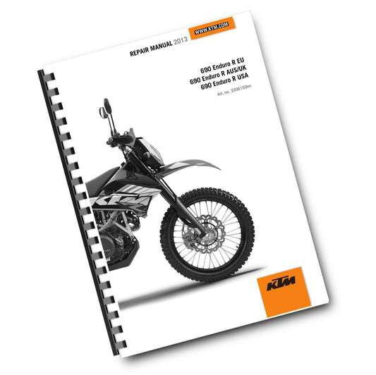 KTM 2013 - 690 ENDURO R - EU AUS UK USA - WORKSHOP REPAIR SERVICE MANUAL