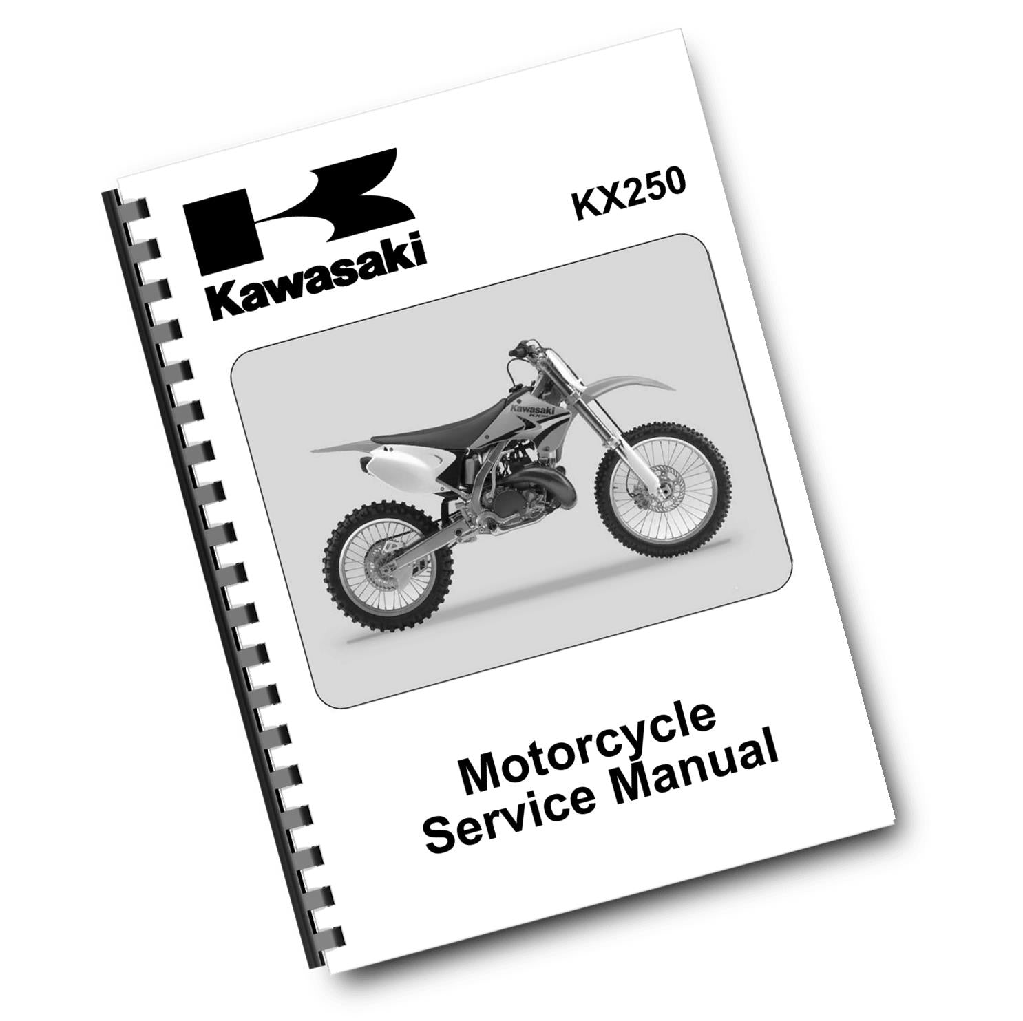 KAWASAKI MOTORCYCLE - KX250 2005 2006 2007 2008 - WORKSHOP SERVICE MANUAL