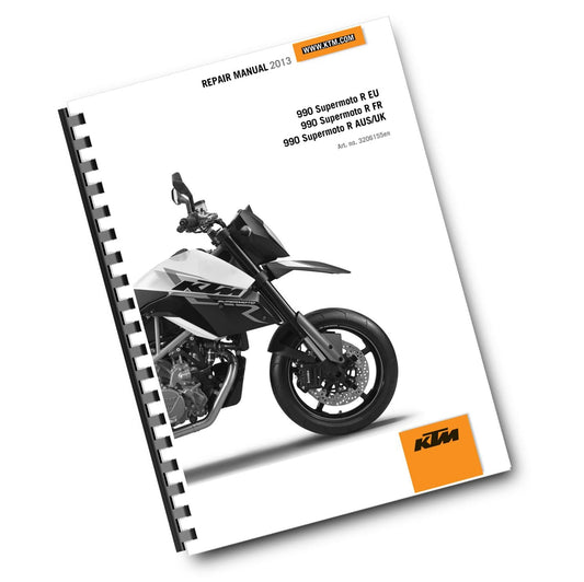 KTM 2013 - 990 SUPERMOTO R - WORKSHOP REPAIR SERVICE MANUAL