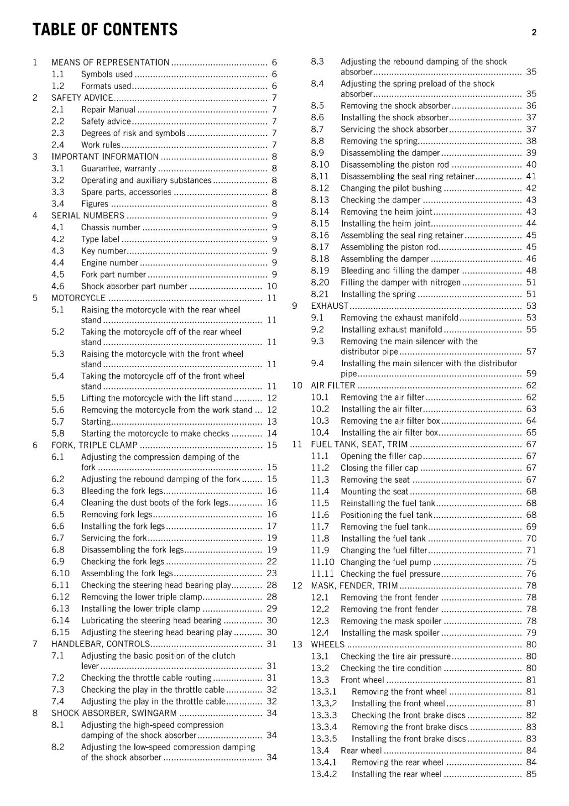 KTM 2013 - 990 SUPERMOTO T - WORKSHOP REPAIR SERVICE MANUAL