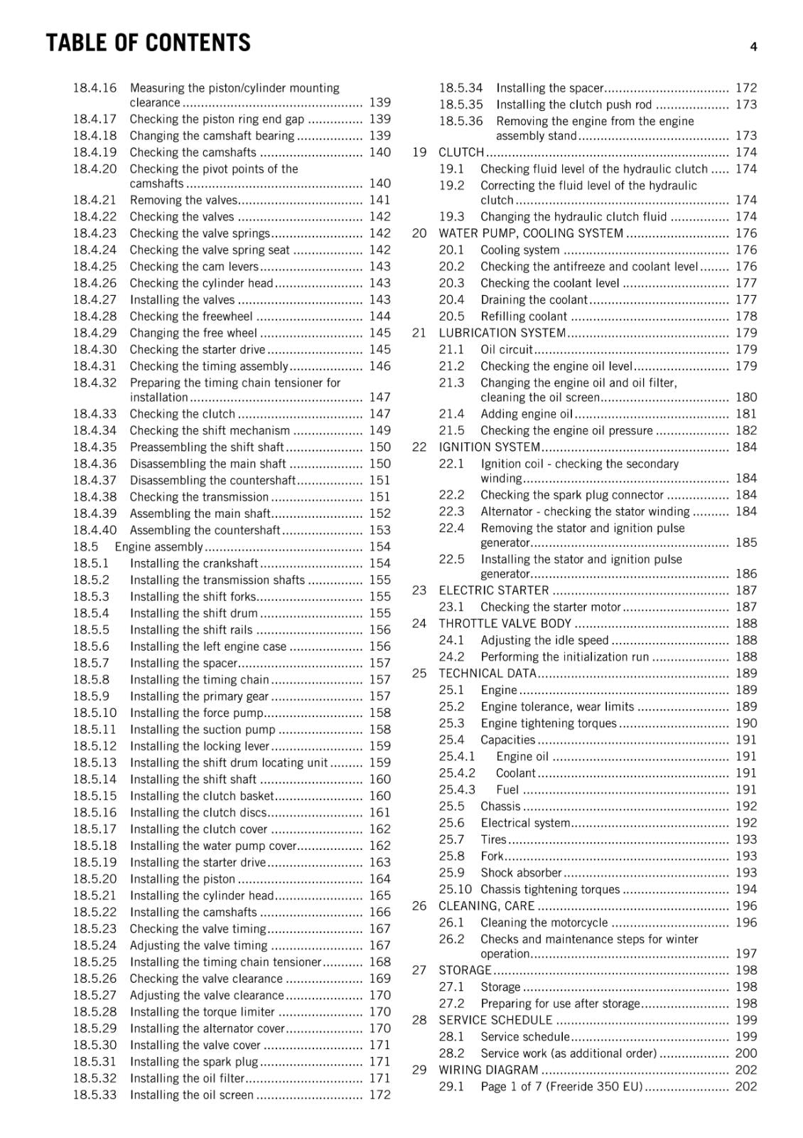 KTM 2013 - FREERIDE 350 EU AUS - WORKSHOP REPAIR SERVICE MANUAL