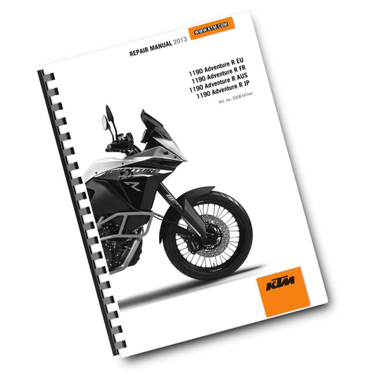 KTM 2013 - 1190 ADVENTURE R - EU AUS FR JP - WORKSHOP REPAIR SERVICE MANUAL