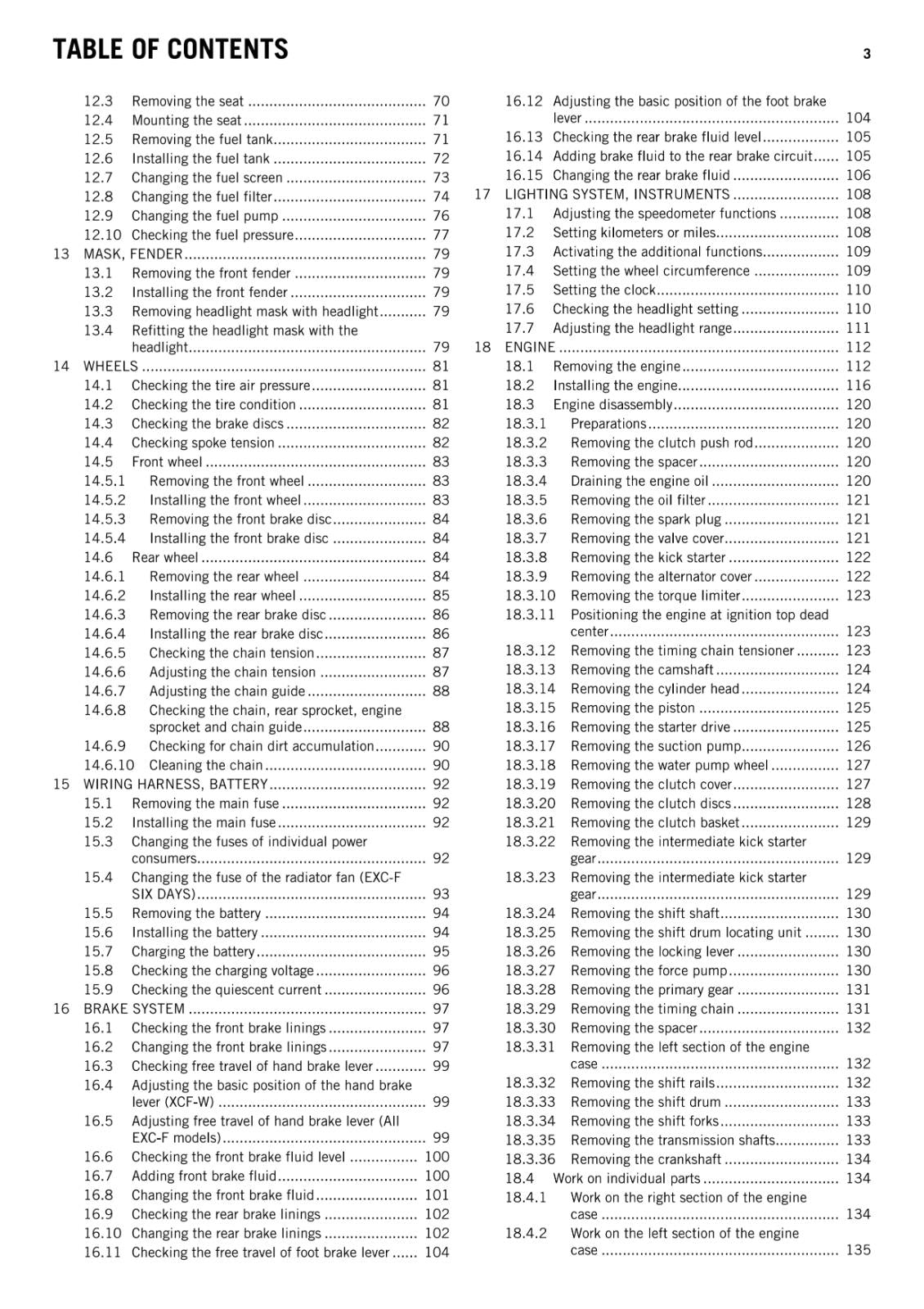 KTM 2012 - 350  EXC-F SIX DAYS XCF-W - WORKSHOP SERVICE REPAIR MANUAL